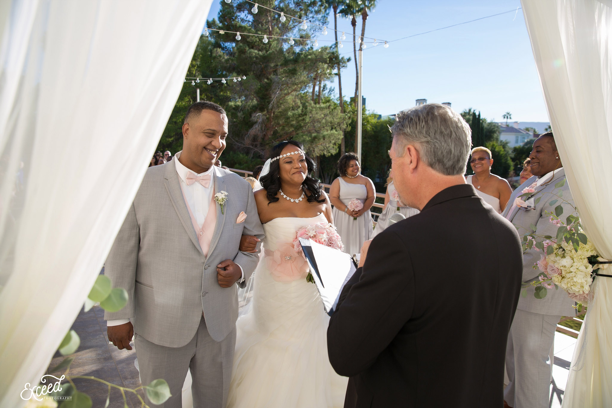 Wedding Ceremony at Canyon Gate Country Club 