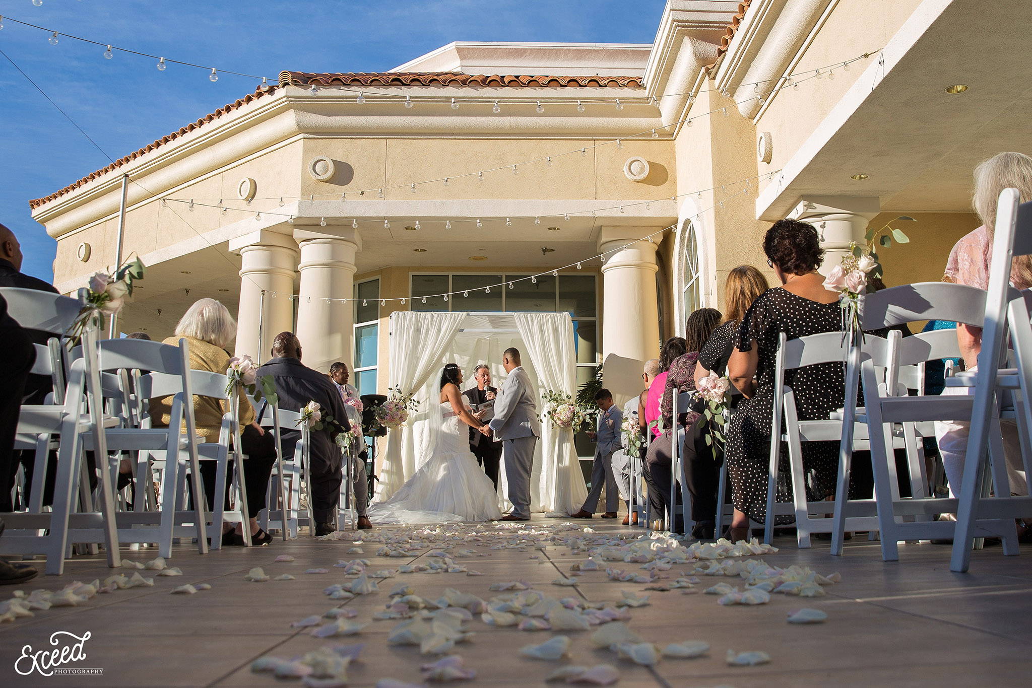 Canyon Gate Country Club wedding ceremony 