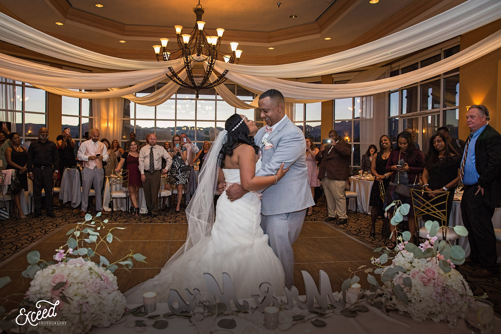 first dance at Canyon Gate Country Club 