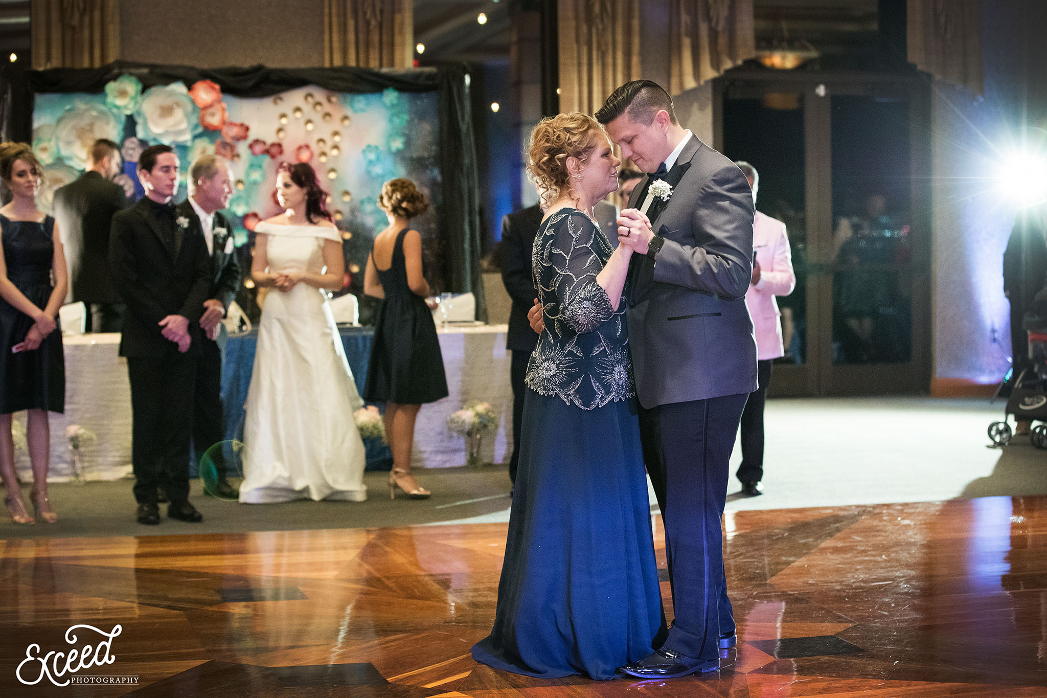 mother and son dance at DragonRidge Country Club Wedding