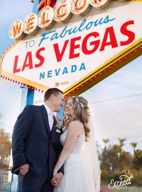 Las Vegas Wedding at Flamingo Gazebo